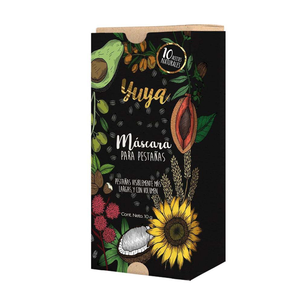 MÁSCARA PARA RESTAÑAS DIEZ ACEITES | NEGRO