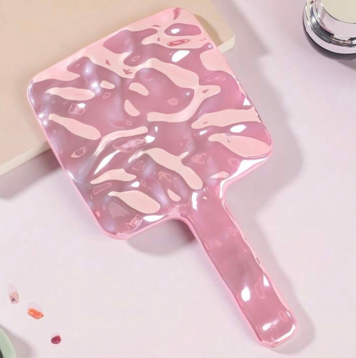ESPEJO DE MANO | ROSA