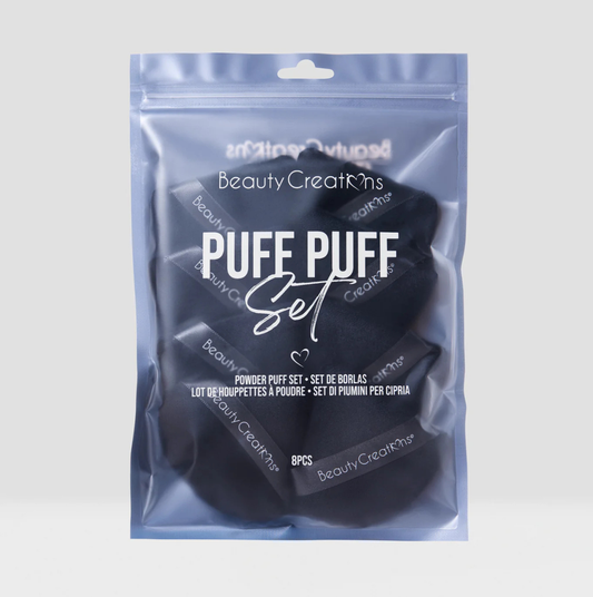 PUFF PUFF SET | SET DE BORLAS NEGRA 8PZS