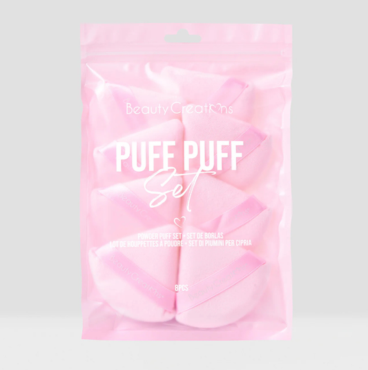 PUFF PUFF SET | SET DE BORLAS ROSA 8PZS