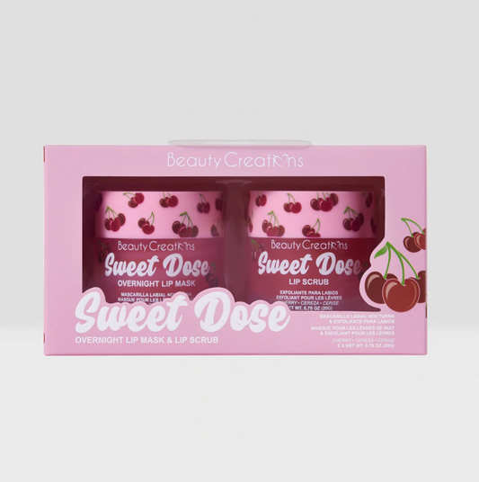 SWEET DOSE OVERNIGHT LIP MASK & SCRUB | SET DE EXFOLIANTE Y MASCARILLA NOCTURNA PARA LABIOS