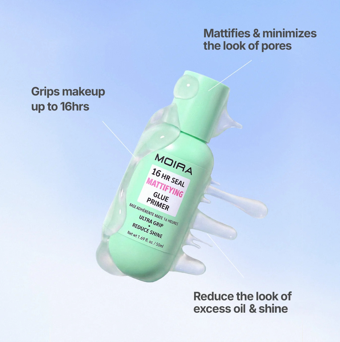 16HR SEAL MATTIFYING GLUE PRIMER | PRIMER MATIFICANTE PARA ROSTRO