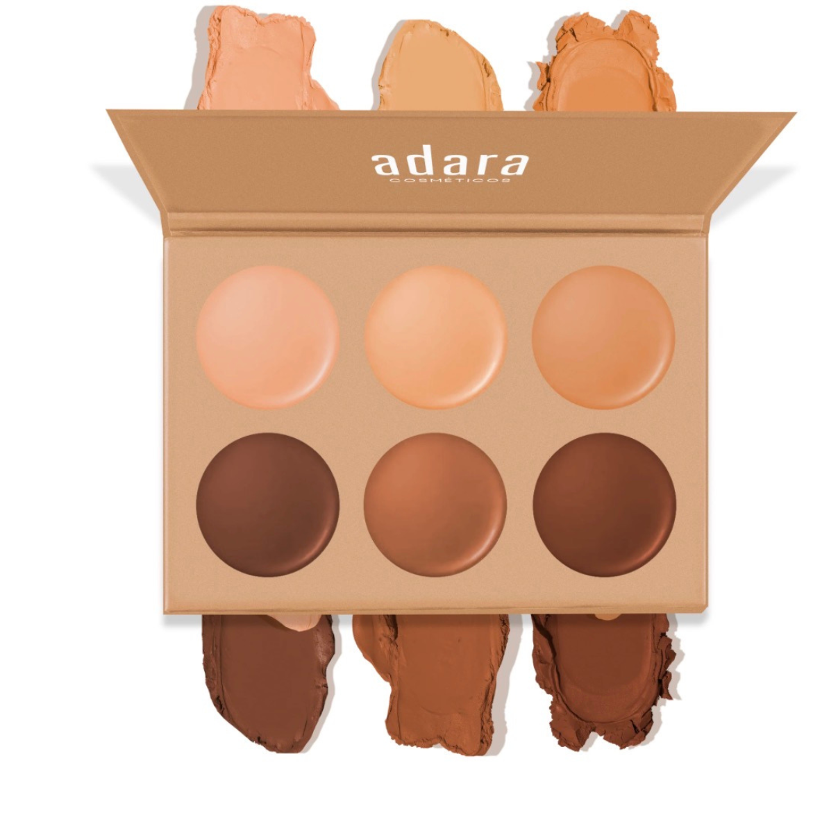 CREAMY CONTOUR PALETTE | PALETA DE CONTORNOS EN CREMA