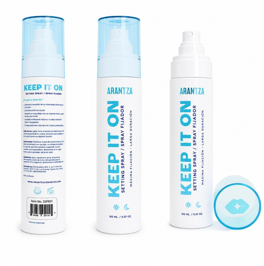 KEEP IT ON SETTING SPRAY | FIJADOR DE MAQUILLAJE
