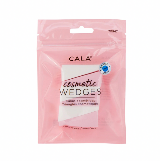ESPONJAS CUÑAS PARA MAQUILLAJE SIN LÁTEX 6 PIEZAS