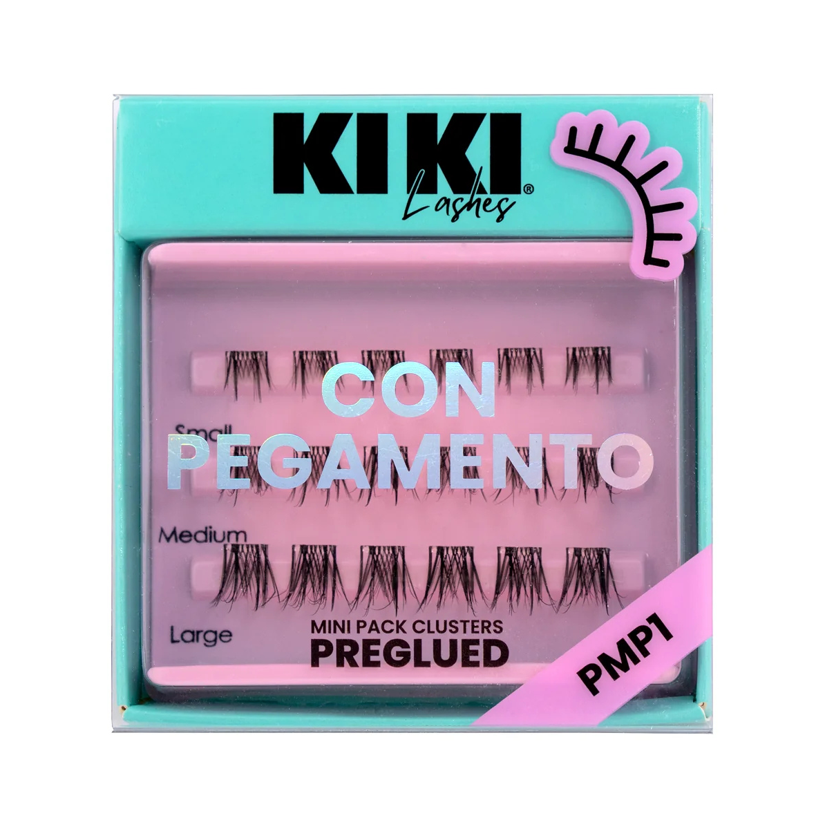 MINI PACK CLUSTERS | PESTAÑAS CON PEGAMENTO
