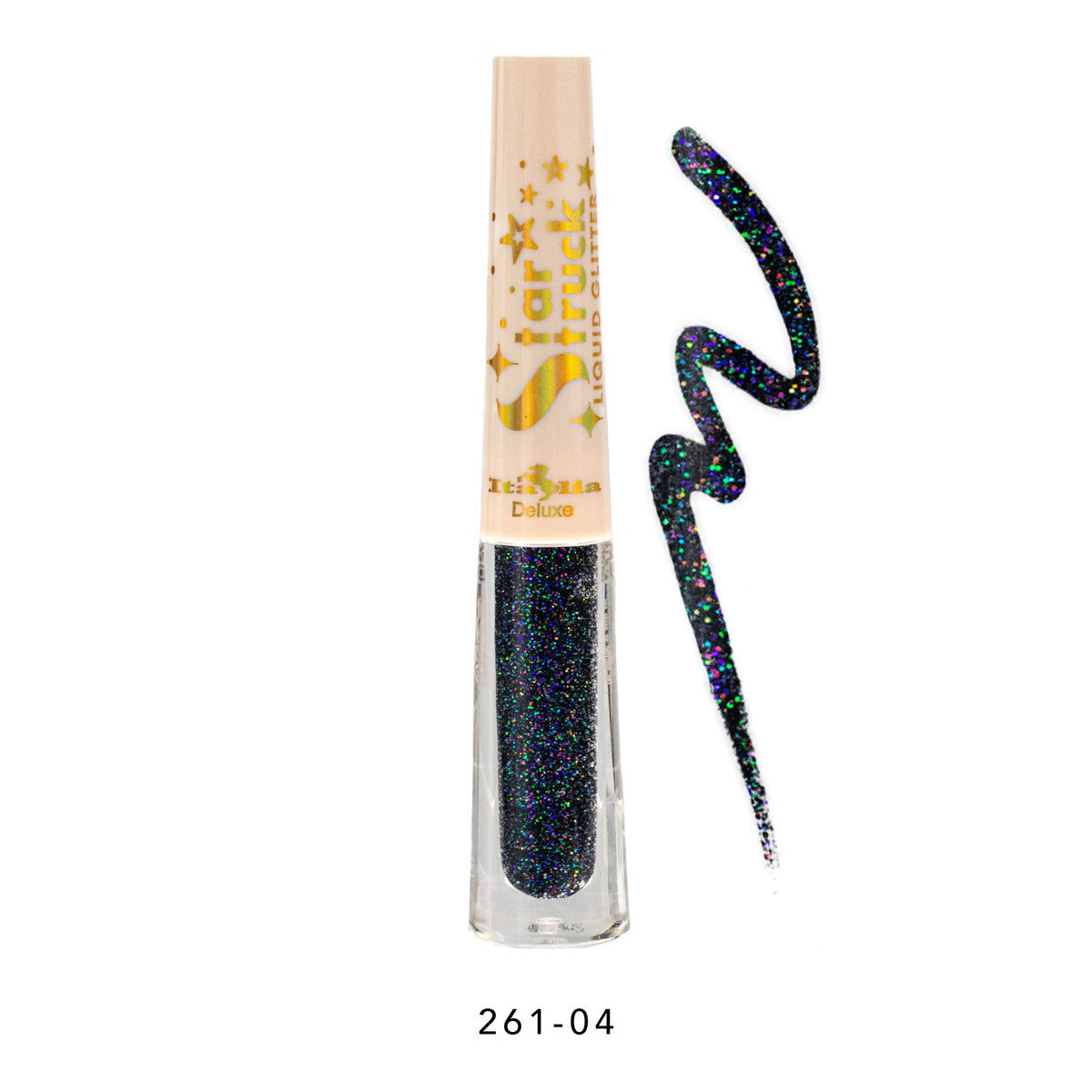 Star Struck Classic Liquid Glitters — 261-04-HOLOGRAPHIC BLACK